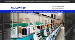 Desktop Screenshot of contractsewing.co.uk